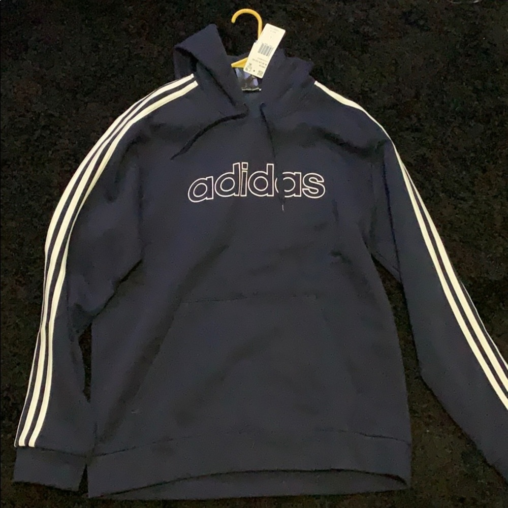 Adidas blue hoodie